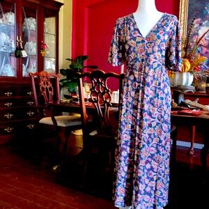 Lovely jersey knit Boden maxi dress - 10